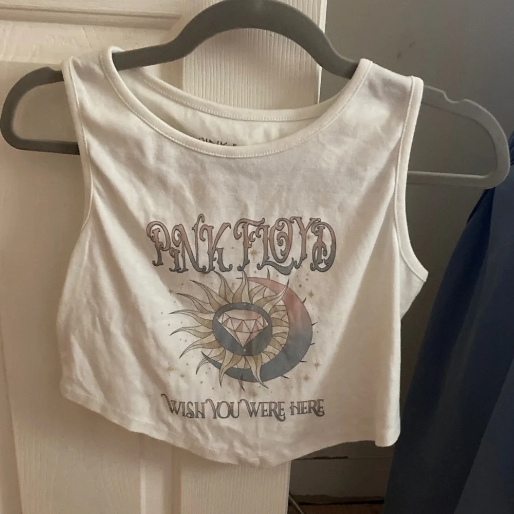 Pink Floyd Cropped Tank - Picture 1 of 5